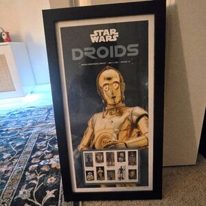 Star Wars Droid Framed Stamps
